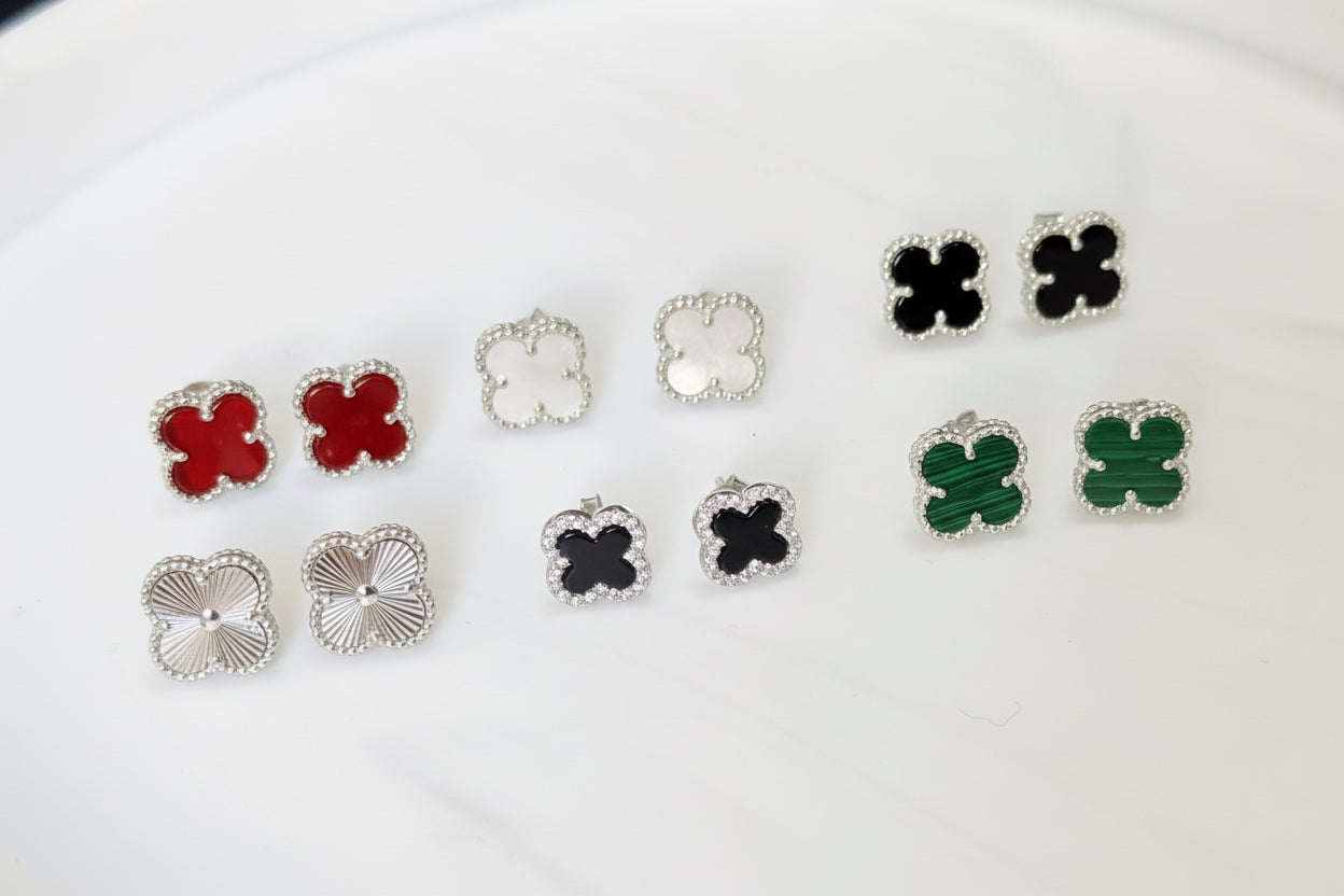 Aretes de trébol